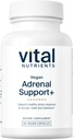 Vital Nutrients Vegan Adrenal Support + Note 124; Supplement til Support Adrenal Gland Funktion og sund stress Response * Note 124; Mild Stress * Note 124; Gluten, Dairy & Soy Free