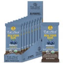 EatToHeal Blåbær Real Food Bar - Organic Protein Bars, Vegansk mad, Sund Gluten Free Protein Food - Lavsukker Protein Bars, Ikke GMO, Aldrig bagt, Plant Based Organic Snacks - Udført til at nyde