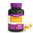 E-vitamin 400 IE - 100 Softgels - Styrker Defense System, bekæmper gratis radikaler, og fremmer sund aldring - for voksne