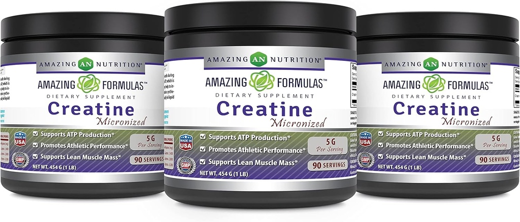 Amazing Formulas Mikronized Creatin Monohydrat Support 124; 5000 Mg