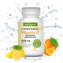 Liposomal - Vitamin c 1000mg - 60 Vitamin c Kapsler - Højere Absorption, biotilgængelighed liposomal Vitamin c ved Måne og Merkur