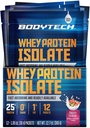 BODYTECH Whey Protein Isolate Powder - Fruity Cereal (12, 04 oz. Pakninger)
