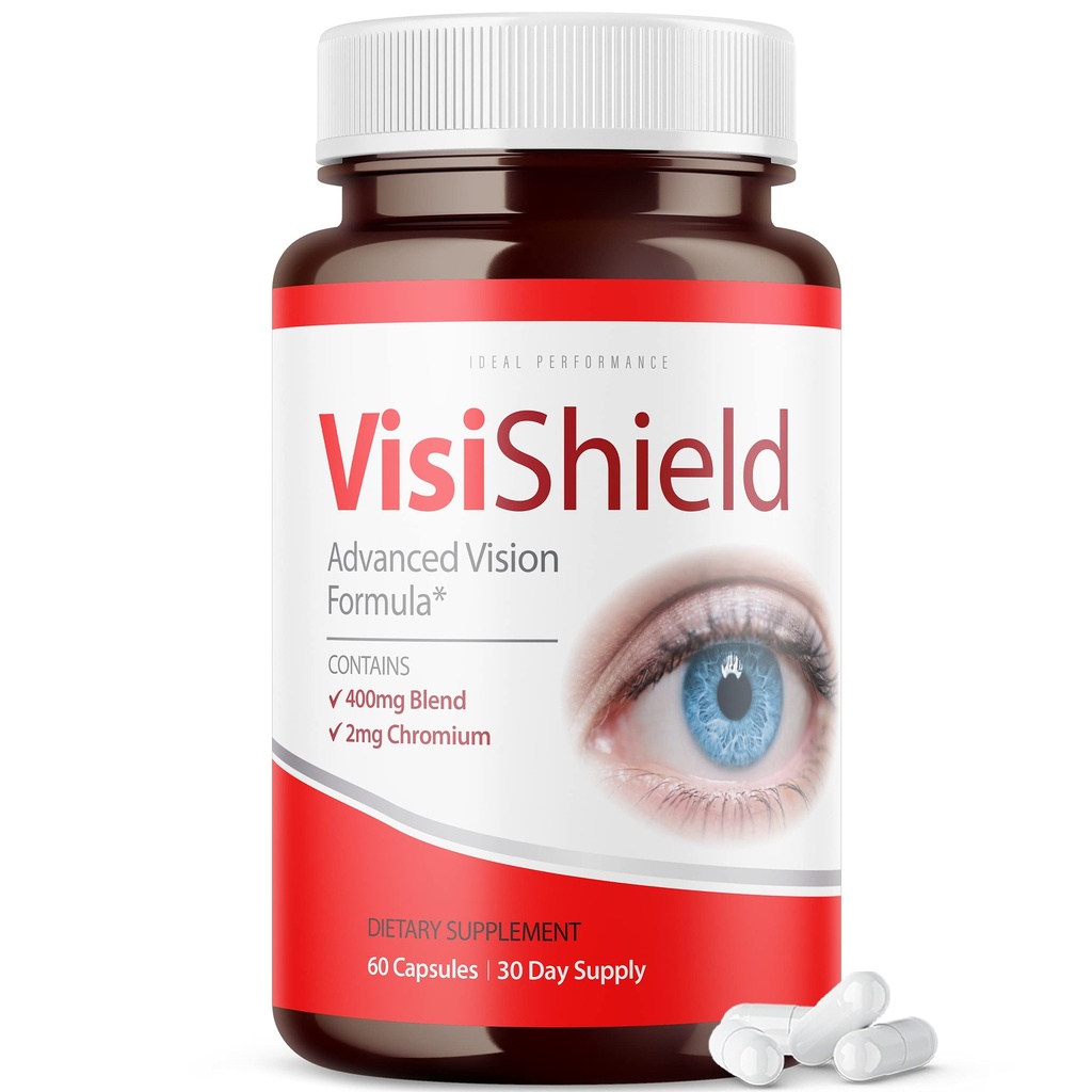 IDEAL YDEEVNE Vision Advanced Vision Formel for Eyes Supplement Pills Vitaminer (60 kapsler)