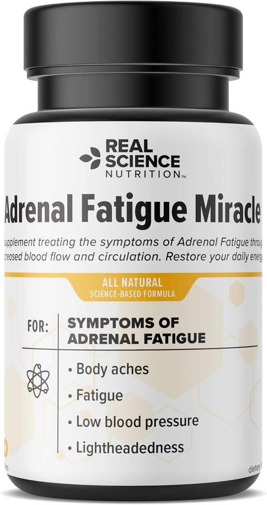 Tilbud Adrenal Træthed Miracle - En næringsmæssig supplement Formuleret til støtte sund adrenal Gland funktion, kan hjælpe med at lindre træthed, stress, og forbedre energiniveauer