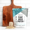 Plantbaseret protein pulver - Vegansk protein pulver fremstillet af ærter, ris & græskar - Ingen tilsat sukker - Ingen kunstige ingredienser - Tiramisu - 15 Servere