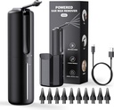Ear Wax Removal Electric Ear Vanding Flushing System Vand drevet Ear Cleaner med 4 tryk Modes Sikker og effektiv Øre Rengøringsværktøj Vandresistent USB Genopladelig