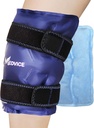 Medvice Ice Pack med kold kompression for Knee Pain Relief, Hævelse, Knee Erstatning Kirurgi, Gigt, og skade Inddrivelse, Justerbar Straps, Genanvendelig Gel Ice Wrap til Meniscus Tear og ACL Blue