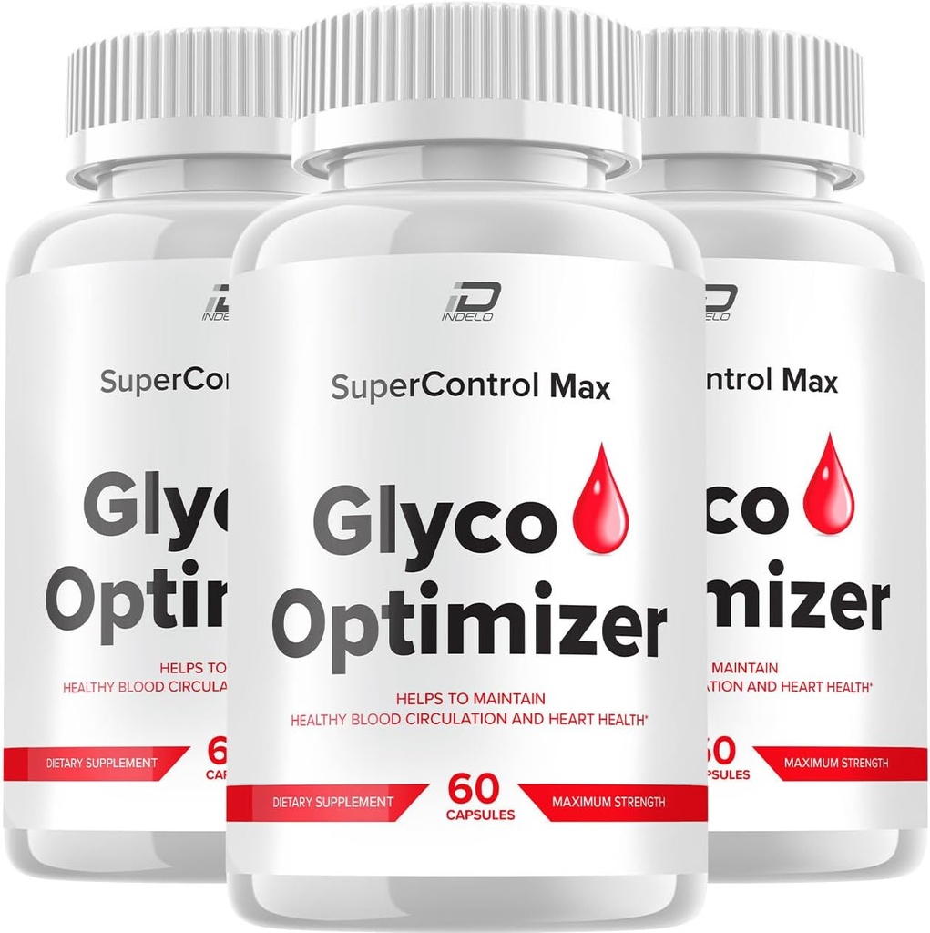 Super Control Max Glycogen Support Kapsler Supplement - Supercontrolmax Optimizer Advanced Formel, Super Control Max, SuperControl Max Booster Anmeldelser, Glycogen Supplement (3 Pack - 180 Kapsler)