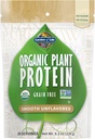Have of Life Organic Plant Protein Glat Unflavored Powder, 10 Servering - Vegan, Grain Free & Gluten Free Plant Protein Shake, 1B CFU Probiotika & enzymer, Ingen sukker eller Stevia, 15g Protein