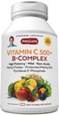 ANDREW LSSMAN vitamin C 500 Plus B- Complex 60 kapsler - Non- Acid vitamin C Plus Citrus Bioflavonoider til immunsystem og antioxidant support. Let at synke kapsler. Ingen tilsætningsstoffer