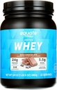 Equates Whey Protein Powder, Rich Chocolate, 24g Protein per Serving, 5.5g BCAA, Whey Isolate Blend, 22 Servere, Glat & Lækker, Unisex, Muscle Recovery Supplement, 1.5 lbs