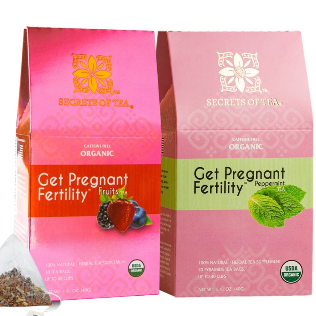 Fertilitet Tea med Chasteberry til at hjælpe støtte konception, ægløsning og regelmæssige menstruationscykler