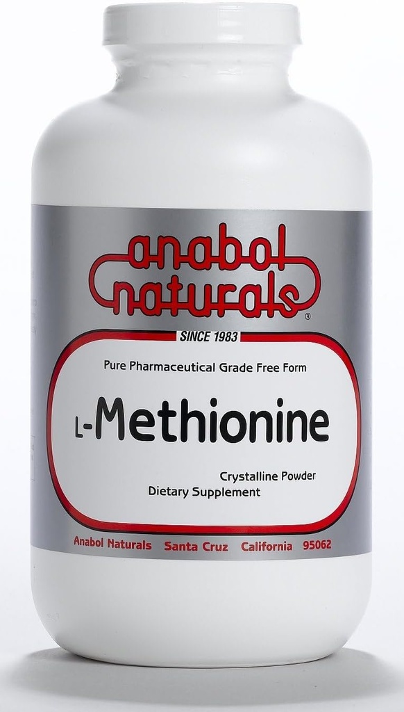 Anabol Naturals L- Methionin Free Form Pure Crystall 100 Grams