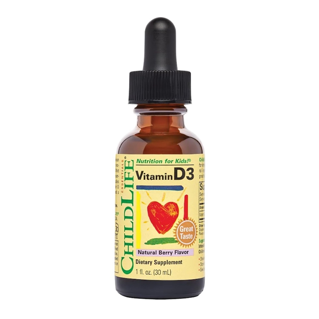 ChildLife Essentials - Vitamin D3 Mixed Berry 1 oz [Health and Beauty]