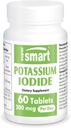 SuperSmart - Kalium Iodide KI 200mcg per dag (Stabil jod) - High Potency Shield