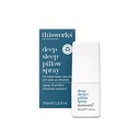 THISWORKS Deep Sleep Pillow Spray - Fast- Fungerende naturlige formel med Lavendel for afslapning og rolig søvn - 35 ml (1.2 fl oz) Mini rejse størrelse