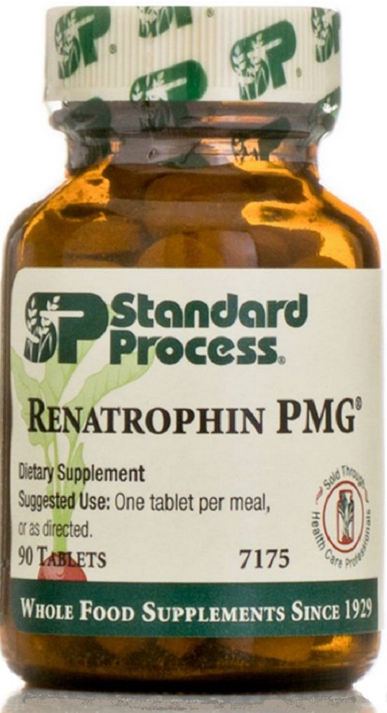 Renatrophin pmg 90 tabletter efter Standard Process.