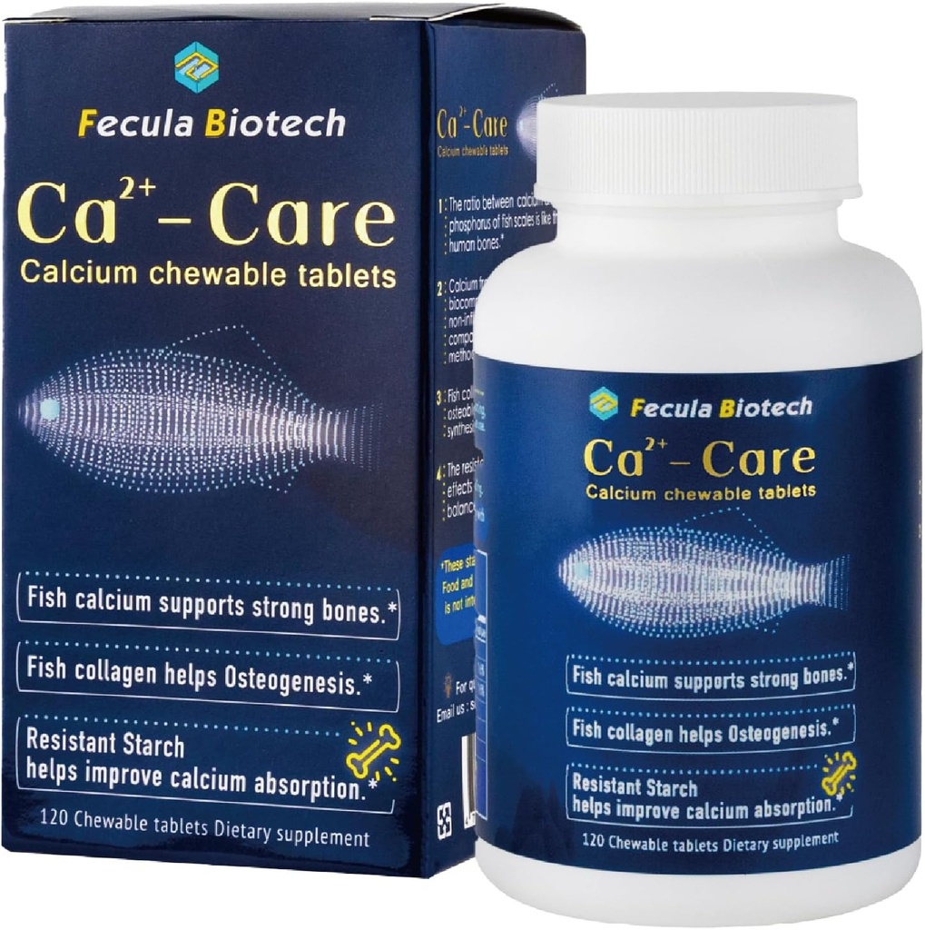 Natural Fish Scale Calcium supplement til alle aldre