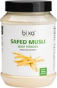 bixa BOTANIAL Ayurvedic Natural Herbal Supplement Safed Musli Powder Pure Autentiske Premium Quality ttesmå 124; Gluten Free, Non- GMO, Steam Sterised, Vegan (16 Ounce (Pack of 1), Safed Musli Powder)