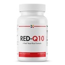 Stop Aging Now - RED- Q10 Økologisk Rød Gær Rice med CoQ10 - Rød Gær Rice Formel - 60 Veggie Caps