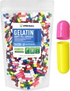 XPRS Nutra Størrelse 2 Tomme kapsler - 1000 Tomme Gelatine kapsler - Piller gør det - Pure Bovin Pille Gel Caps til Do- It- Yourself Kosttilskud (Multi Color)