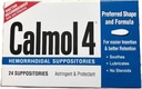 Calmol 4 Hæmorroide suppositorier med beroligende naturlige ingredienser, 24 Greve