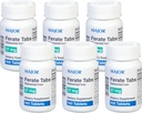 Major 27 mg ferat Tabs - Ferrogluconat Elemental Iron Dietary Supplement - 100 Count (6 Pack)