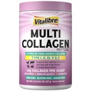 Multi Collagen Peptider Powder Type I II III V X, Hydrolyzed Collagen Protein for kvinder og mænd, Hud, hår, negle, Unflavored, Non- GMO, Keto & GF, Zero Sugar, 22 Servere, 8oz