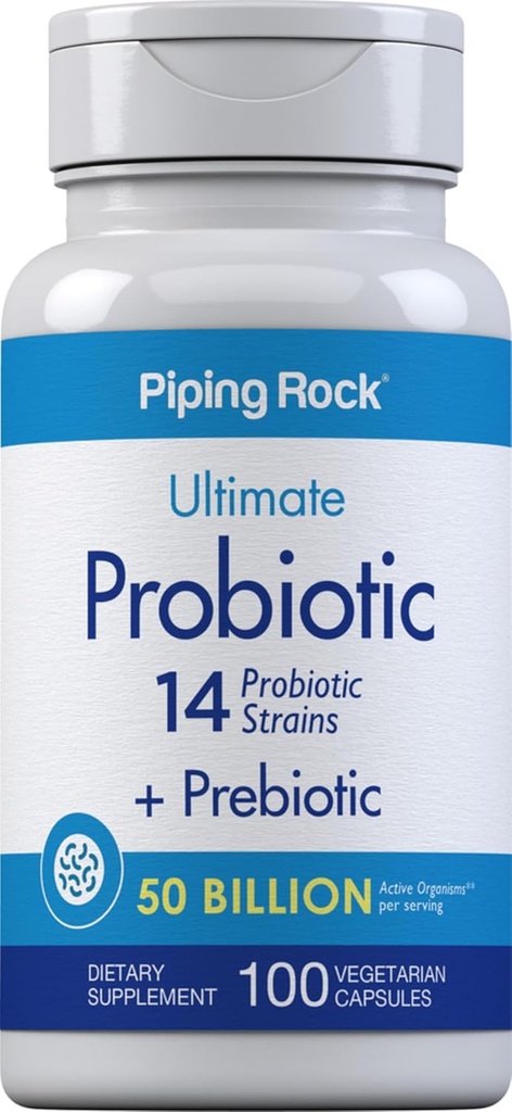 Piping Rock Probiotic og Prebiotic for Women and Member States