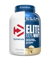 Dymatize Elite 100% Whey Protein Powder, Vanilla, 25g protein, 5,5g BCAA, mindre end 140 Cal., Gluten Free, 2g Carb, 2g sukker, 3g fedt (67 Servere)
