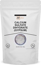 100% Pure Calcium Sulfathydrat (Food Grade) - Gipsum Pulver til Bagning, Vandbehandling og Kosmetiske formuleringer 0,5 lbs / 227 g