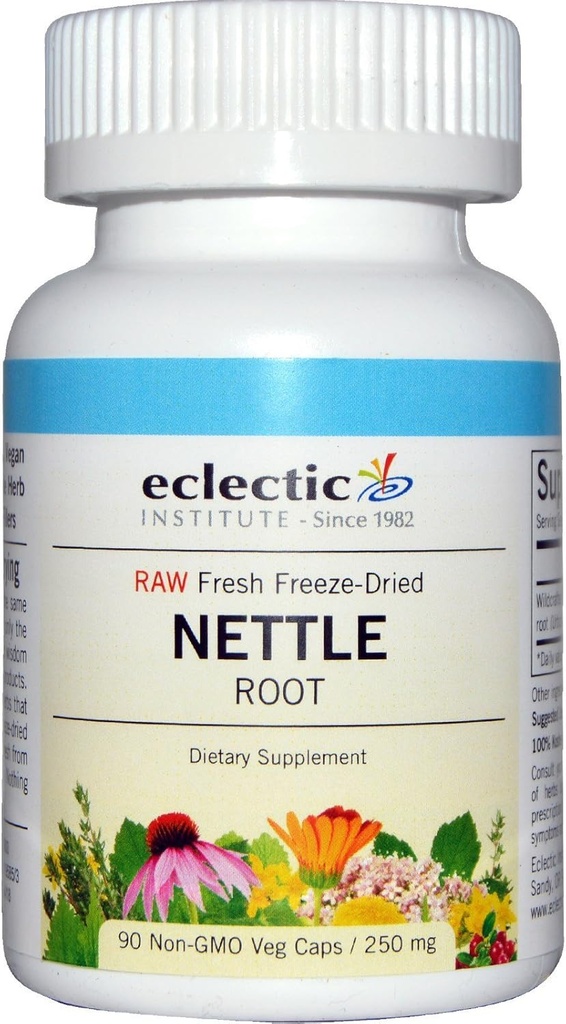 Eclectic Institute Nettle Root - 250 mg - 90 Vegetariske kapsler