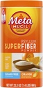 Metamucil Psyllium Sugar- Free Super Fiber Powder, Orange, 23,3 oz