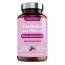 Vitamin Bounty Forskolin Maksimal Styrke til vægttab - Natural Coleus Forskohlii Root Extract Supplement - 20% Standardiseret Forskolin pulver - Vægt Management Support - 60 kapsler