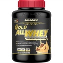 ALLMAX Gold ALLWHEY, Chocolate Peanut Butter - 5 LB - 24 Bedste Protein Per Scoop - Gluten Free, Lavcarb & Lavsukker - ca. 71 Servering