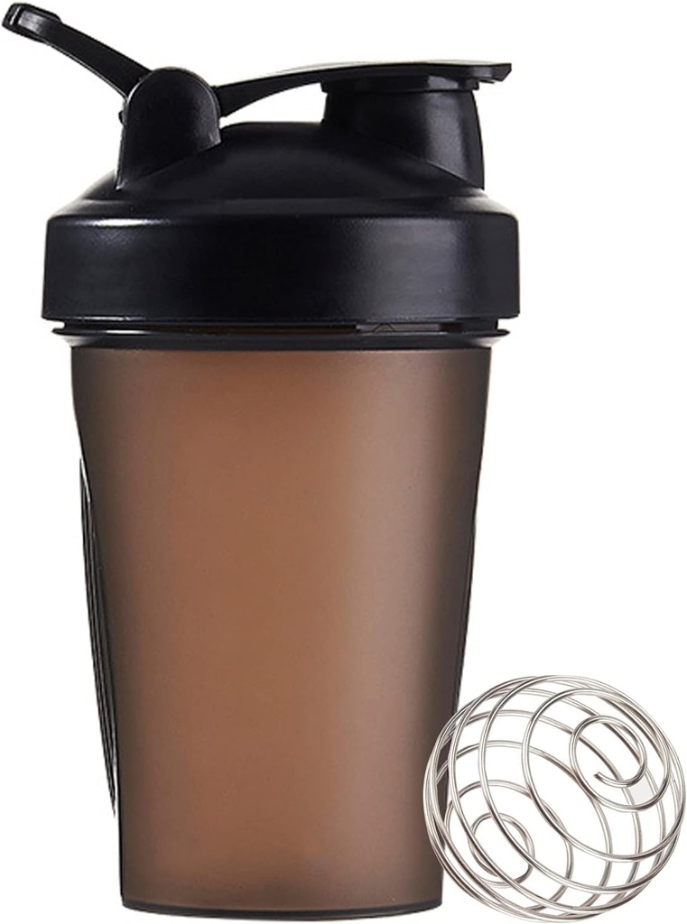 Shaker Flaske 12oz Protein Shaker Plastic Flaske til Pre & Post træning med Twist og Lock Protein Box Storage, Bærbar Fitness Flaske til Fitness Entiasts Atleter (sort, 12 oz)