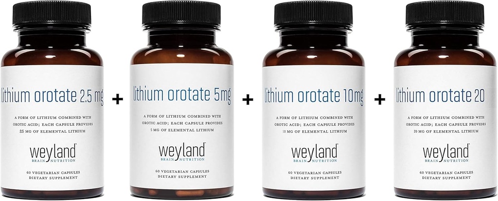 Lithium Orot 2, 5 mg + 5 mg + 10 mg + 20 mg