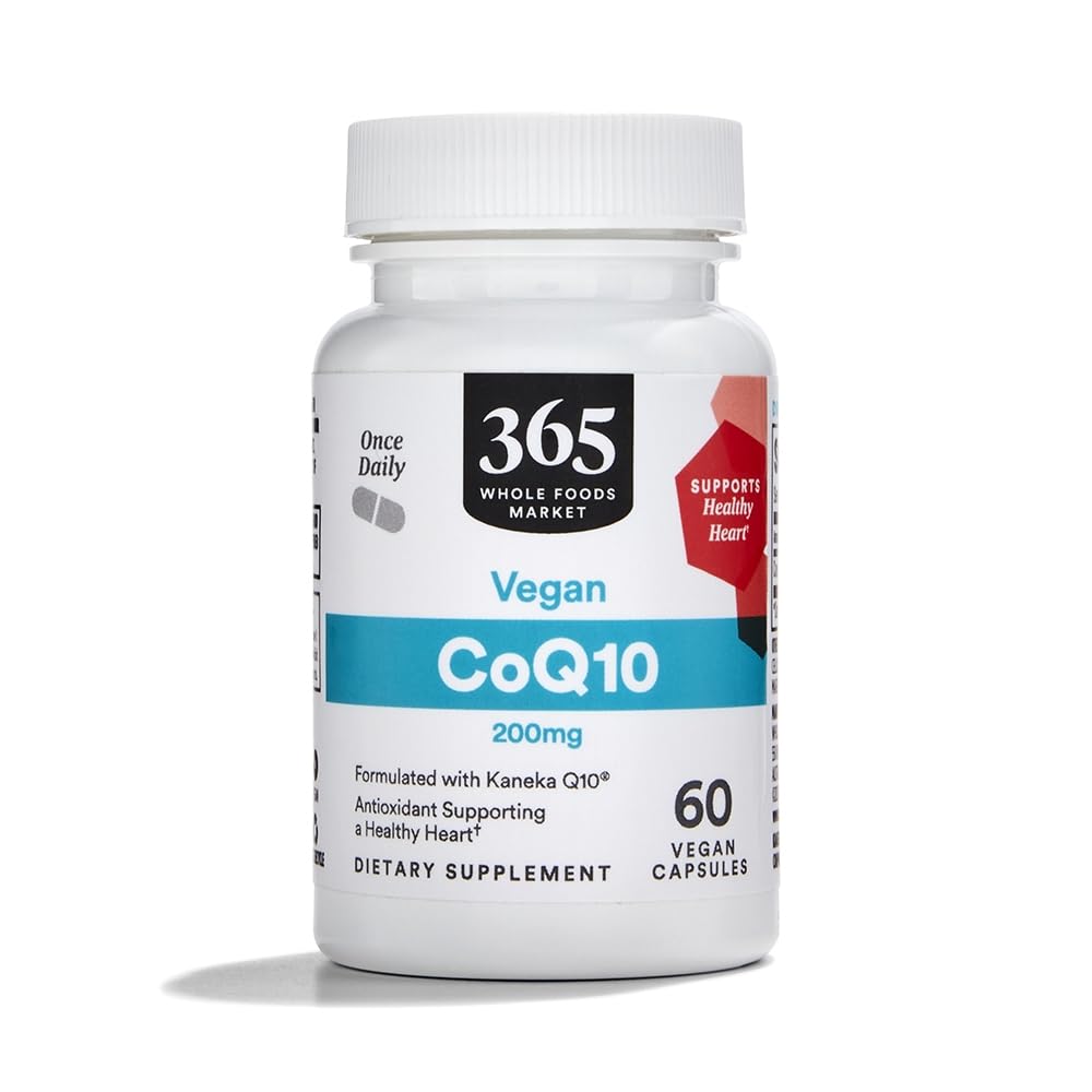 365 af Whole Foods Market, CoQ10 200mg, Vegan, 60 Greve