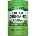 Nature 's Truth Oregano Oil Softgels against 124; 90 Pills against 124; Indeholder Carvacrol against 124; Non- GMO & Gluten Free Supplement