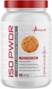 Metabolisk ernæring Whey Protein Isolere ISO PWDR Peanut Butter Cookie, 1.54lb, 23 Servere, 26g Protein, Fast Digesting, Zero Carbs, Lækker Arme, Meget lave Carbs & Fedt, Zero Lactose