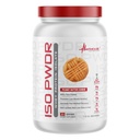 Metabolisk ernæring Whey Protein Isolere ISO PWDR Peanut Butter Cookie, 1.54lb, 23 Servere, 26g Protein, Fast Digesting, Zero Carbs, Lækker Arme, Meget lave Carbs & Fedt, Zero Lactose