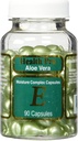 Aloe Vera & E-vitamin hudolie, 90 grønne kapsler
