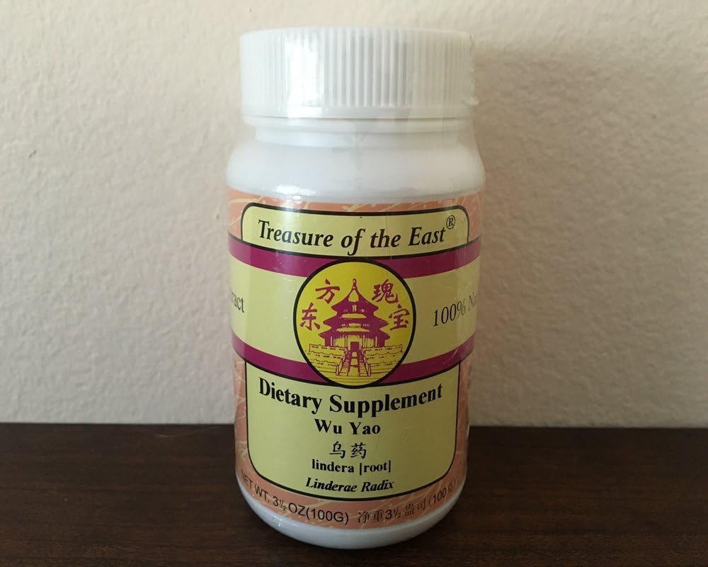 Treasure of the East, Lindera Root - Wu Yao (5: 1 Koncentreret Herbal Extract Granules, 100g)