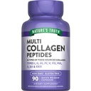 Nature 's Truth Multi Collagen Peptider Kapsler er 124; type I, II, III, V, X, 124; 2000 mg er 124; 90 mg er 124; Keto Friendly