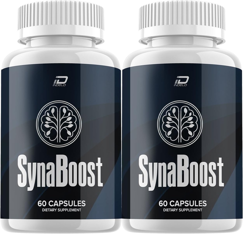 SynaBoost Brain supplement kapsler - All- Natural Maximum Strength Formel til forbedret hukommelse og fokus piller, Syna Boost support og anmeldelser (2 pakke - 120 kapsler)