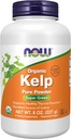Now Supplements, Kelp Powder, Certified Organic, Excellent kilde til jod, Super Green, 8-Ounce