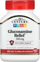 21. Century Glucosamin Relief, 500 mg, 60 Let at synke kapsler