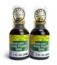 Brasiliansk Green Bee Propolis and Rain Forest Honey Oral Spray, 2 Flaske Pack