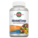 KAL Enhanced Energy Supplements, Whole Food Chewable Multivitamin with Iron, 3 Daily, 23 Essential Vitamin and Minerals, Super Foods, Enzymes, Mango Pineapple Flavor, 60- Day Garanti, 20 Serv, 60ct