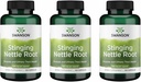Swanson Stinging Nettle Root (Urtica Dioica) - Urtetilskud - (100 kapsler, 500 mg) (3 Pack)